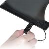 ISUP Fins 9", Paddle Board Center Fin, Slide-in Fin Replacement for Inflatable Paddle Board, Quick Release SUP Fin Universal Type, Black view 2
