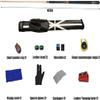RYGHTTYT Snooker cue Pool cue Single Cue Billiard Pool Cue Maple 58 Inch 19Oz, 1/2 Split Pool Cue,Billiards Stick Adult, Suitable for American Nine-Ball,Cue a with Cylinder(Color:B,Size:13Mm) view 2