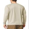 baleaf Men's Sun Protection Shirts UV SPF T-Shirts UPF 50+ Long Sleeve Rash Guard Fishing Running Quick Dry Oatmeal Size XXL view 2