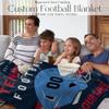 Personalized Throw Blanket for Football Fans - Ships Next Day - Made in USA - Custom Fleece Name Blanket - Ideal for Youth Football Players & Adults (60x80 Sherpa - Tennessee) view 4