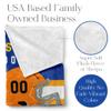 Personalized Throw Blanket for Football Fans - Ships Next Day - Made in USA - Custom Fleece Name Blanket - Ideal for Youth Football Players & Adults (50x60 Fleece - Los Angeles) view 2
