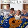 Personalized Throw Blanket for Football Fans - Ships Next Day - Made in USA - Custom Fleece Name Blanket - Ideal for Youth Football Players & Adults (50x60 Fleece - Los Angeles) view 4