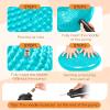 Amylove 6 Pcs Wiggle Seat Inflated Wobble Cushion for Sensory Kid 13 Inch Balance Disc Kids Flexible Seating Exercise Sensory Pad Chair Cushion for Classroom Office School (Lake Blue) view 3