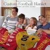 Personalized Throw Blanket for Football Fans - Ships Next Day - Made in USA - Custom Fleece Name Blanket - Ideal for Youth Football Players & Adults (60x80 Fleece - Kansas City) view 4