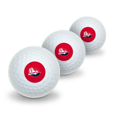 GRAPHICS & MORE Shippensburg University Primary Logo Novelty Golf Balls 3 Pack