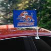 Savannah State University Primary Logo Car Truck Flag with Window Clip On Pole Holder - Right Passenger Side view 2