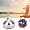 NDNCZDHC 38mm All Metal Non Slip and Wear Resistant Fishing Wheel Handle Reel Replacement Power Knob is Suitable for 2000 to 6000 Spinning Reel(Gun Purple) view 3