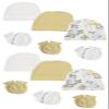 Bambini Baby Boy, Baby Girl, Unisex Infant Caps and Mittens (Pack of 12) NC_0364 by Miracle USA White view 1