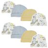 Bambini Baby Boys Caps (Pack of 8) NC_0342 by Miracle USA White/Blue view 1
