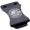 KYDEX Belt Clip for Holsters & Sheaths  (w/Fire Dept. Engraving) - (Fits 1.50in Belts) - (Inside-The-Waistband/IWB) - (USA Made) - (2 Pack) view 2