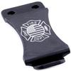 KYDEX Belt Clip for Holsters & Sheaths  (w/Fire Dept. Engraving) - (Fits 1.75in Belts) - (Inside-The-Waistband/IWB) - (USA Made) - (2 Pack) view 2