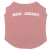 New Jersey - Sports State City School Dog Shirt (Mauve, X-Small) view 1
