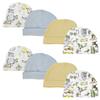 Bambini Baby Boys Caps (Pack of 8) NC_0338 by Miracle USA White/Blue view 1