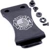 KYDEX Belt Clip for Holsters & Sheaths  (w/Fire Dept. Engraving) - (Fits 1.75in Belts) - (Inside-The-Waistband/IWB) - (USA Made) - (w/Mounting Hardware) - (2 Pack) view 2