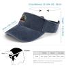 Peace Love and Yoga Sun Visor Hat Adjustable Sports Visor Cap Cotton Sun Protection Cap view 2