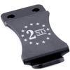 KYDEX Belt Clip for Holsters & Sheaths  (w/2nd Amendment - Stars Engraving) - (Fits 1.50in Belts) - (Inside-The-Waistband/IWB) - (USA Made) - (2 Pack) view 2