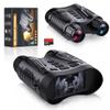 Night Vision Binoculars - 4K Night Vision Binoculars for Adults, 3.2" Large Screen, Night Vision Goggles with 32G TF Card and Photos Videos Recorder Function, IP54 Waterproof, 2600mAh Rechargeable Bat view 1