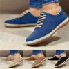 Ladmiple Sneakers For Women Walking Shoes Wide Width Women's Slip On Sneaker Low Top Casual Walking Shoes Classic Comfort Flat Fashion Dressy Casual Summer Lace Up Platform Loafers view 3