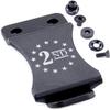 KYDEX Belt Clip for Holsters & Sheaths  (w/2nd Amendment - Stars Engraving) - (Fits 1.50in Belts) - (Inside-The-Waistband/IWB) - (USA Made) - (w/Mounting Hardware) - (2 Pack) view 2
