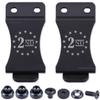 KYDEX Belt Clip for Holsters & Sheaths  (w/2nd Amendment - Stars Engraving) - (Fits 1.75in Belts) - (Inside-The-Waistband/IWB) - (USA Made) - (w/Mounting Hardware) - (2 Pack) view 1