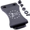 KYDEX Belt Clip for Holsters & Sheaths  (w/2nd Amendment - Stars Engraving) - (Fits 1.75in Belts) - (Inside-The-Waistband/IWB) - (USA Made) - (w/Mounting Hardware) - (2 Pack) view 2