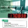 27 Inch Digital LED Clock, for Marathon/Training/Climbing/Timing, HH:MM:SS 6 Digits Display, Stopwatch, 12/24 Hours, Shelf Or Wall Mount view 2