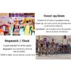 27 Inch Digital LED Clock, for Marathon/Training/Climbing/Timing, HH:MM:SS 6 Digits Display, Stopwatch, 12/24 Hours, Shelf Or Wall Mount view 3