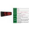 27 Inch Digital LED Clock, for Marathon/Training/Climbing/Timing, HH:MM:SS 6 Digits Display, Stopwatch, 12/24 Hours, Shelf Or Wall Mount view 4