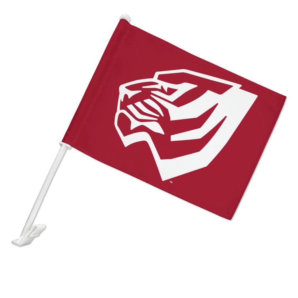 University of West Alabama Primary Logo Car Truck Flag with Window Clip On Pole Holder - Left Driver Side