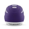 Boombah DEFCON Batting Helmet Purple/White NOSCAE - Size Junior 6 1/4" - 7" view 4