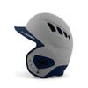 Boombah DEFCON Batting Helmet Gray/Navy NOSCAE - Size Junior 6 1/4" - 7" view 2
