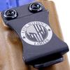 KYDEX Belt Clip for Holsters & Sheaths  (w/Punisher Skull - Live Without Limits Engraving) - (Fits 1.50in Belts) - (Inside-The-Waistband/IWB) - (USA Made) - (2 Pack) view 4