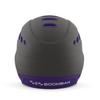 Boombah DEFCON Batting Helmet Charcoal/Purple NOSCAE - Size Senior 7" - 7 3/4" view 4