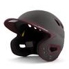 Boombah DEFCON Batting Helmet Charcoal/Maroon NOSCAE - Size Junior 6 1/4" - 7" view 1