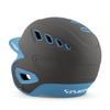 Boombah DEFCON Batting Helmet Charcoal/Columbia Blue NOSCAE - Size Senior 7" - 7 3/4" view 3
