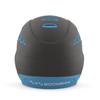 Boombah DEFCON Batting Helmet Charcoal/Columbia Blue NOSCAE - Size Senior 7" - 7 3/4" view 4
