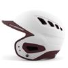 Boombah DEFCON Batting Helmet White/Maroon NOSCAE - Size Senior 7" - 7 3/4" view 2