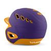 Boombah DEFCON Batting Helmet Purple/Gold NOSCAE - Size Senior 7" - 7 3/4" view 3