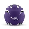 Boombah DEFCON Batting Helmet Sleek Profile Purple/White NOSCAE - Size Junior 6 1/4" - 7" view 4