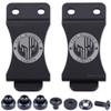 KYDEX Belt Clip for Holsters & Sheaths  (w/Punisher Skull - Live Without Limits Engraving) - (Fits 1.75in Belts) - (Inside-The-Waistband/IWB) - (USA Made) - (w/Hardware) - (2 Pack) view 1
