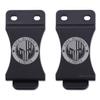 KYDEX Belt Clip for Holsters & Sheaths  (w/Punisher Skull - Live Without Limits Engraving) - (Fits 1.75in Belts) - (Inside-The-Waistband/IWB) - (USA Made) - (2 Pack) view 1