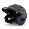 Boombah DEFCON Batting Helmet Sleek Profile Charcoal/Purple NOSCAE - Size Senior 7" - 7 3/4" view 1