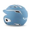 Boombah DEFCON Batting Helmet Sleek Profile Columbia Blue/White NOSCAE - Size Senior 7" - 7 3/4" view 3