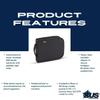 US PeaceKeeper Products P26108 Handgun Case (Black) view 4