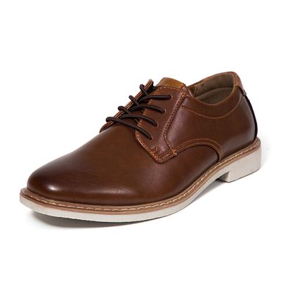 Deer Stags Boys' Marco Jr Dress Comfort Oxford Brown 13