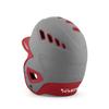 Boombah DEFCON Batting Helmet Gray/Red NOSCAE - Size Senior 7" - 7 3/4" view 3