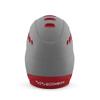 Boombah DEFCON Batting Helmet Gray/Red NOSCAE - Size Senior 7" - 7 3/4" view 4