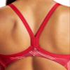 ARENA Women's Swimsuit Puzzled Team Print MaxLife Sports Suit Light Drop Back One Piece Bathing Suit Competition Training Racing Swimwear, Red/Red Multi, US Size 24 view 4