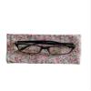 Eyeglasses case,sunglasses case,floral fabric glasses case,fabric sunglass case,eye glass case,quilted eyeglass case,soft case for glasses view 4