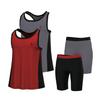 Essenclo Girls' Activewear Set - Short Sleeve Performance T-Shirt and Athletic Running Shorts Girls Clothing Outfit Size 5-14 (4 Pcs) - E2103 - Set-8-11-12 view 1